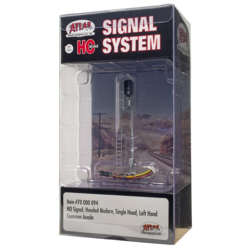 70000094 HO Scale Signal | Modern Hooded | Single Head | Left-Hand