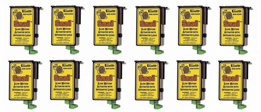 800-6212 Tortoise SMAIL DCC Decoder equipped Switch Machine 12 Pack