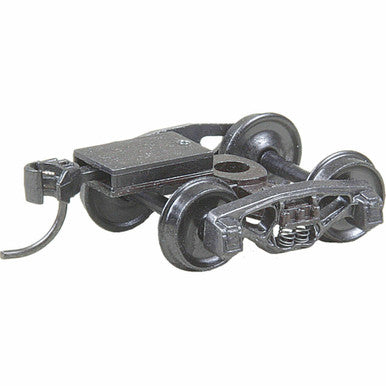 Kadee 502 50 ton Bettendorf Trucks - 33" smooth wheels - whisker couplers
