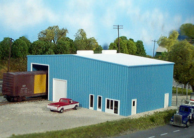 10 HO scale Distribution Center (kit)