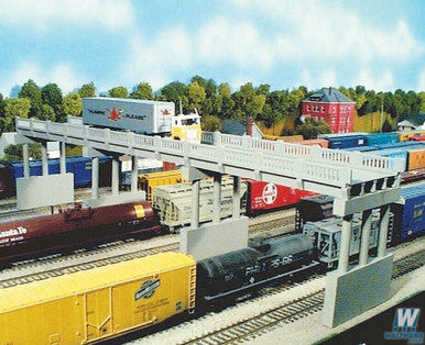 628-0103 HO 150' Early Style Highway Bridge & 4 piers kit