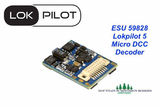 59828 LokPilot 5 MICRO DCC Mobile Decoder Next18 interface