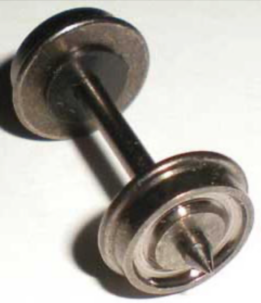 40198 33" 20 pack Metal wheels needlepoint axles Non Magnetic