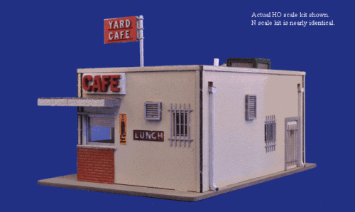 2006 HO Yard Cafe / Hiway Cafe - Laser cut kit