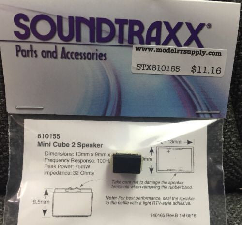 810155 Mini Cube2 Speaker with enclosure