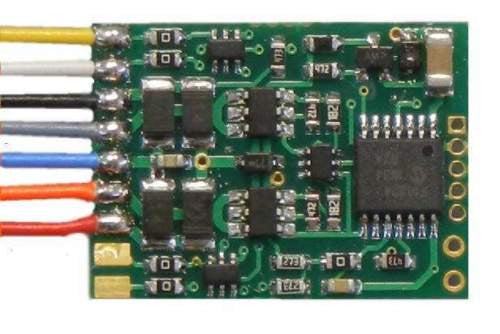 177 D13WP NMRA Plug in DCC Decoder 4 function