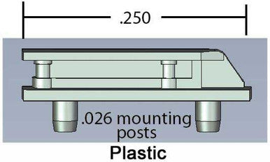 190-623 HO Sinclair Antenna - Plastic - 4pk